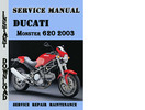 Thumbnail Ducati Monster 620 2003 Service Repair Manual Thumbnail Ducati Monster 620 2003 Service Repair Manual