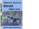Thumbnail Ducati 750GT 1972 Service Repair Manual Thumbnail Ducati 750GT 1972 Service Repair Manual