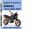 Thumbnail Aprilia Pegaso 650ie 2003 Service Repair Manual Thumbnail Aprilia Pegaso 650ie 2003 Service Repair Manual