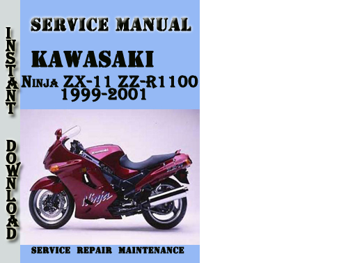 Product picture Kawasaki Ninja ZX-11 ZZ-R1100 1999-2001 Service Manual