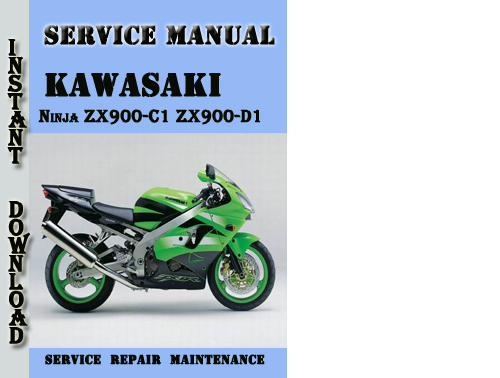 Product picture Kawasaki Ninja ZX900-C1 ZX900-D1 Service Repair Manual