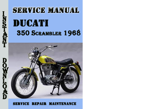 Product picture Ducati 350 Scrambler 1968 Service Repair Manual