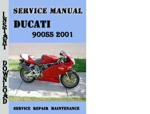 Product picture Ducati 900SS 2001 Service Repair Manual