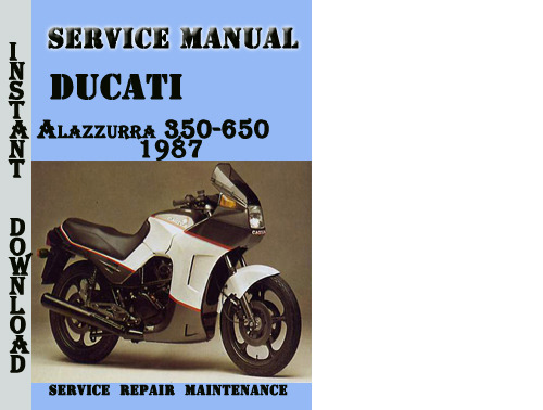Product picture Ducati Alazzurra 350-650 1987 Service Repair Manual