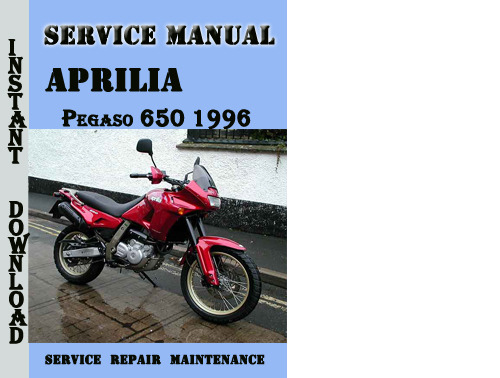 Product picture Aprilia Pegaso 650 1996 Service Repair Manual