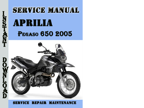 Product picture Aprilia Pegaso 650 2005 Service Repair Manual