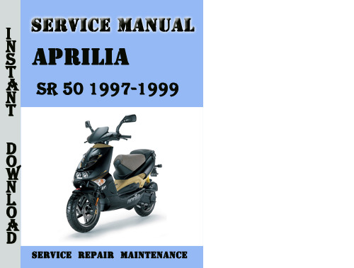 Product picture Aprilia SR 50 1997-1999 Service Repair Manual